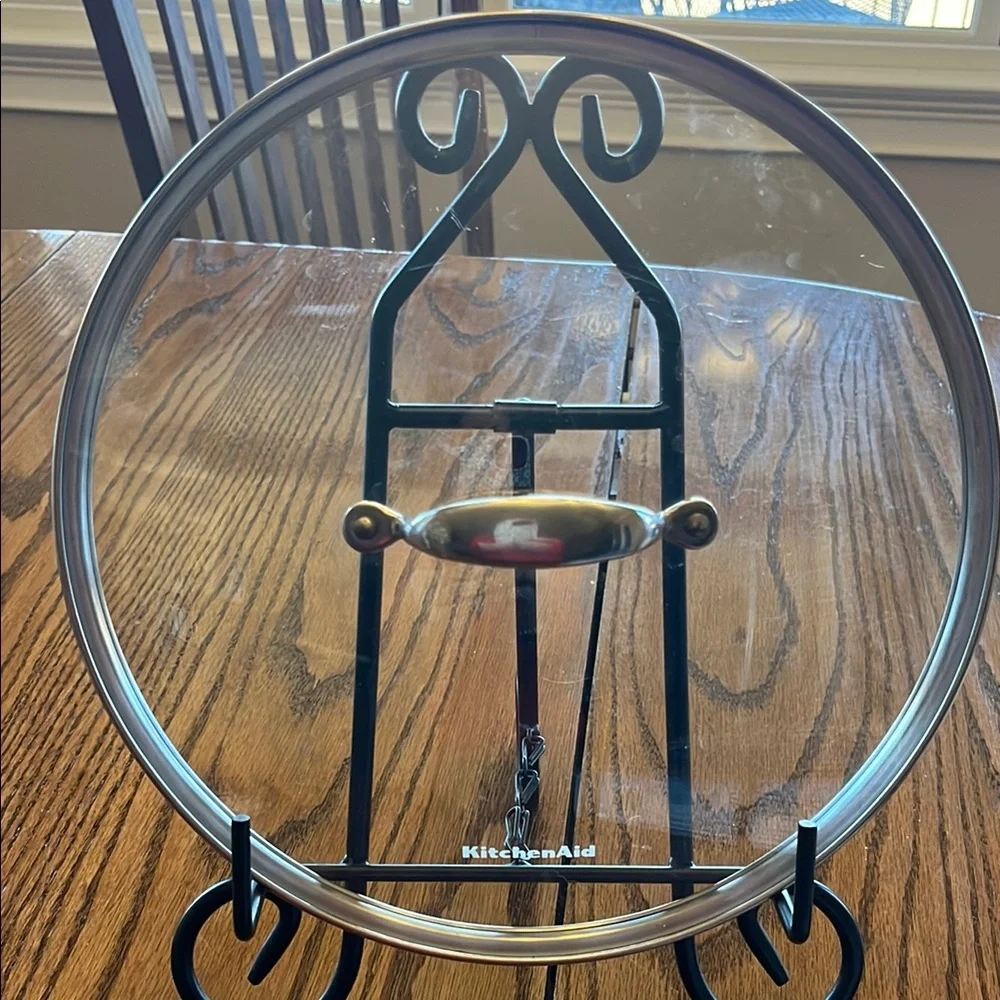 KitchenAid Glass and Silver Pot Lid